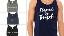 Load image into Gallery viewer, POWERED BY TEMPEH Unisex Tank
